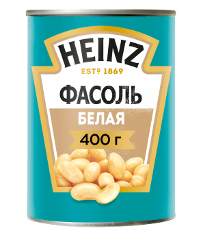 Фасоль белая HEINZ 400 гр