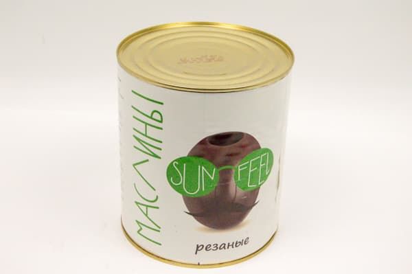 

Маслины резаные 3000 г, SunFeel