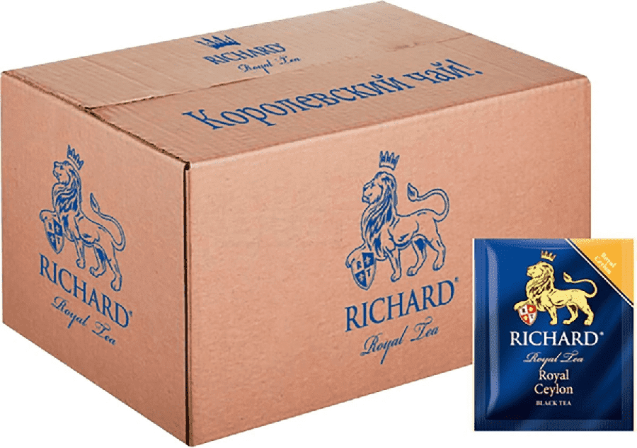 

Чай черный в пакетиках «Royal Ceylon» 400 г, Richard