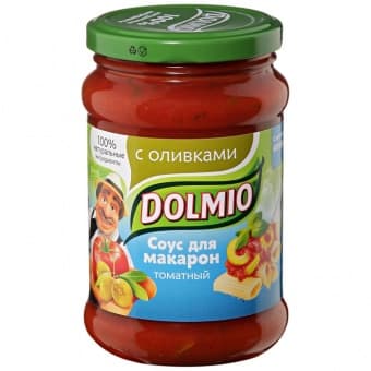 Соус томатный с оливками 350 г, Dolmio
