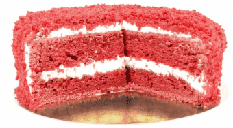 Торт порционный Красный Бархат 1400 г с/м, bono