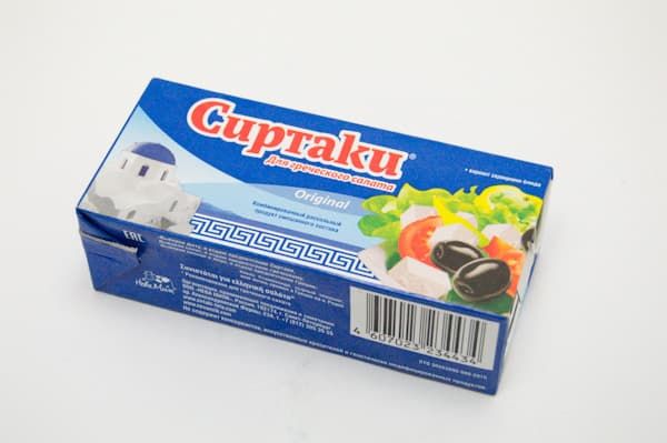 

Сырный продукт Фета original 330 гр, Сиртаки