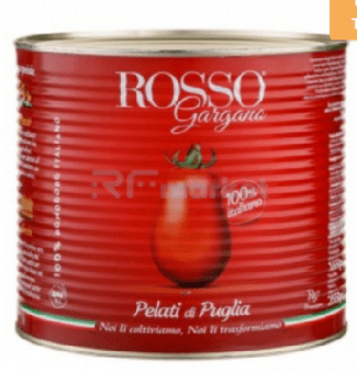 Томаты очищенные целые в с/с 2.55 кг Pelati, Rosso Gargano, Италия