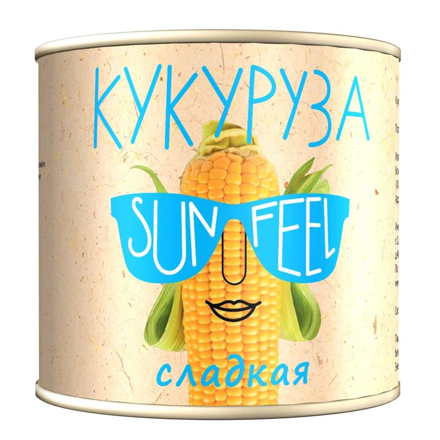 

Кукуруза сладкая 2125 г, SunFeel
