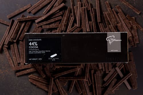 Термостабильный шоколад (палочки) 44% Patissier